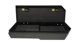 Chevrolet Silverado 3500HD Underseat Lockbox - Rear 60% Bench Seat - Tuffy Products - 2/3 Length with Keyed Lock - Black - `07-`19